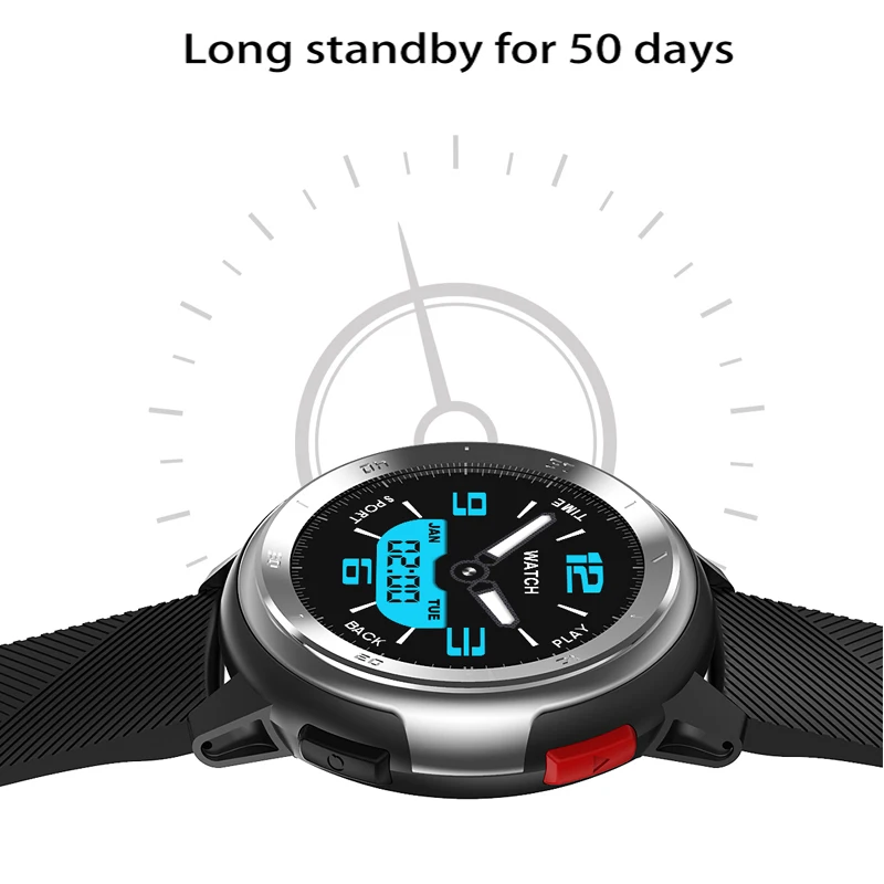 

High Quality New Smartwatch IP68 Waterproof Long Standby Wearable Device Heart Rate Monitor Sports Smart Watch For Android IOS