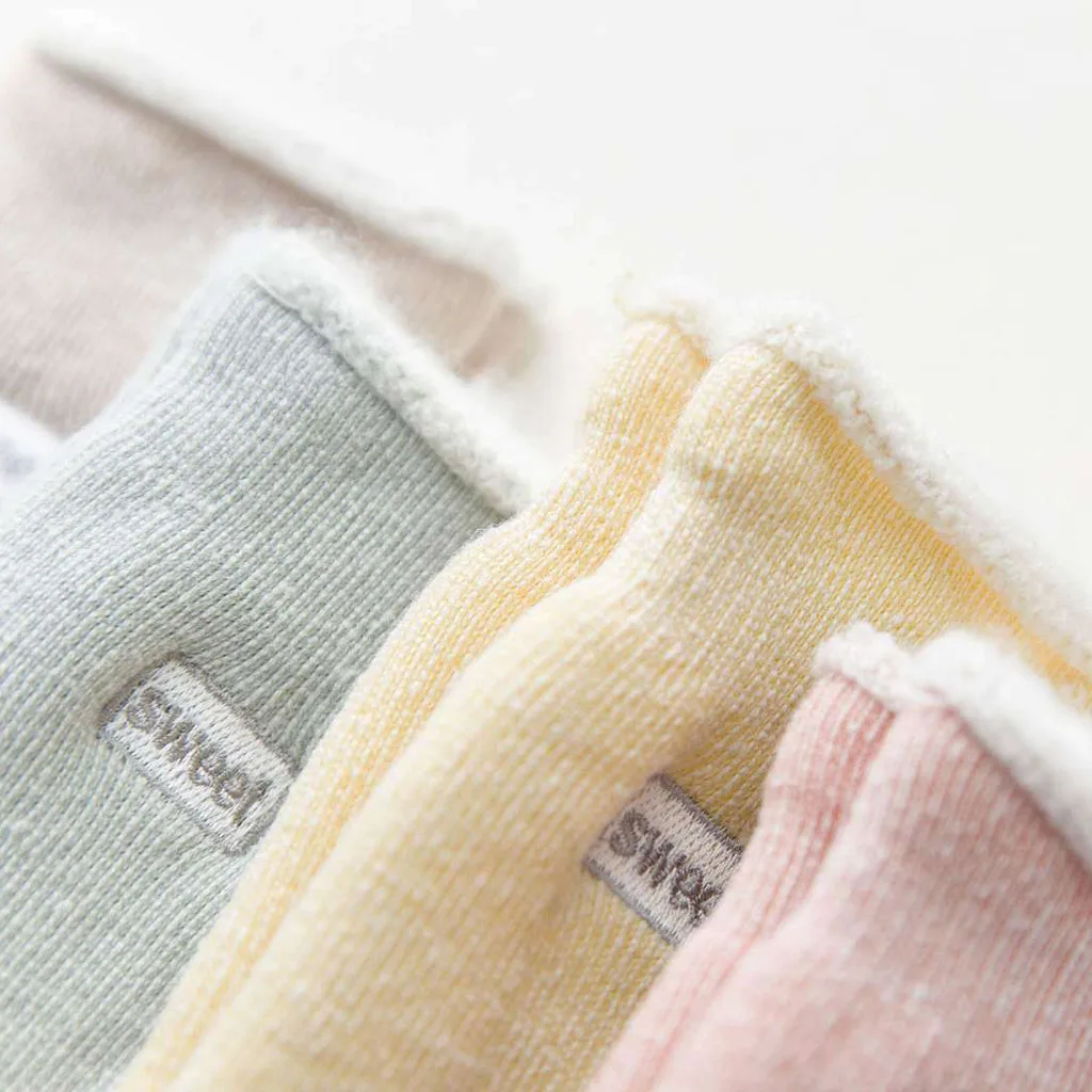 Thicken Women Cotton Plush Warm Sleep Cute Socks Fashion Letter embroidery Plush Socks Long Solid Socks