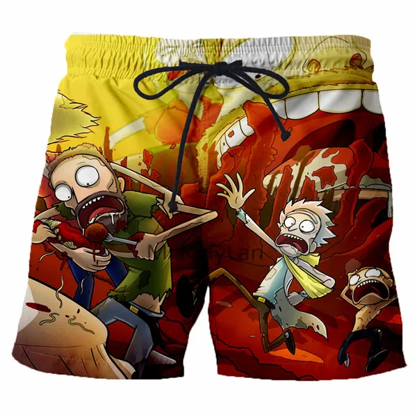 3D принт мультфильм Летняя мода хип хоп тренды для мужчин/женщин уличные Шорты повседневные в стиле панк мужские Harajuku короткие брюки