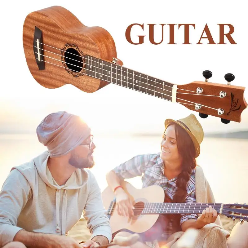 

Ukulele Uke Hawaii Guitar Uke Rose Wood Musical 21 Solid Adults