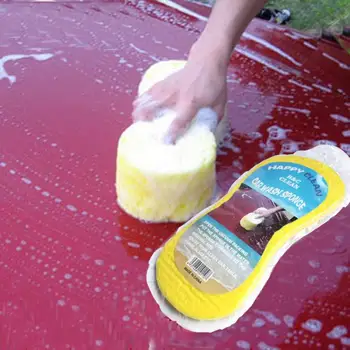 

8-shaped professional polishing wax sponge hot high foam multifunctional cleaning tool car decontamination car wash sponge