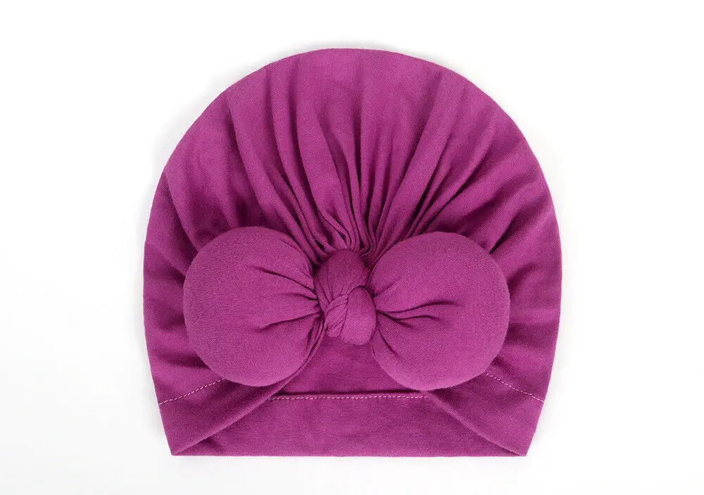 2019 Детские аксессуары головная повязка для новорожденных хлопковая шапка тюрбан