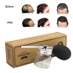 Independent Brand Customization Hair Building Fibers Spray Pump Spray Bottle Applicator For Professional Salon Barber Tool
