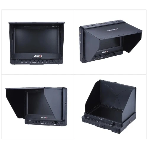 Viltrox DC-70EX 4K Porfessional Портативный 7 дюймов прикрепляющийся Камера видео ЖК-дисплей монитор для цифровой зеркальной камеры Canon Nikon sony Pentax Olympus DSLR камеры