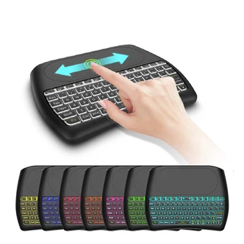 

Replacement for Android TV Box PC Backlight 2.4GHz Wireless Mini Keyboard Air Mouse Touchpad Controller