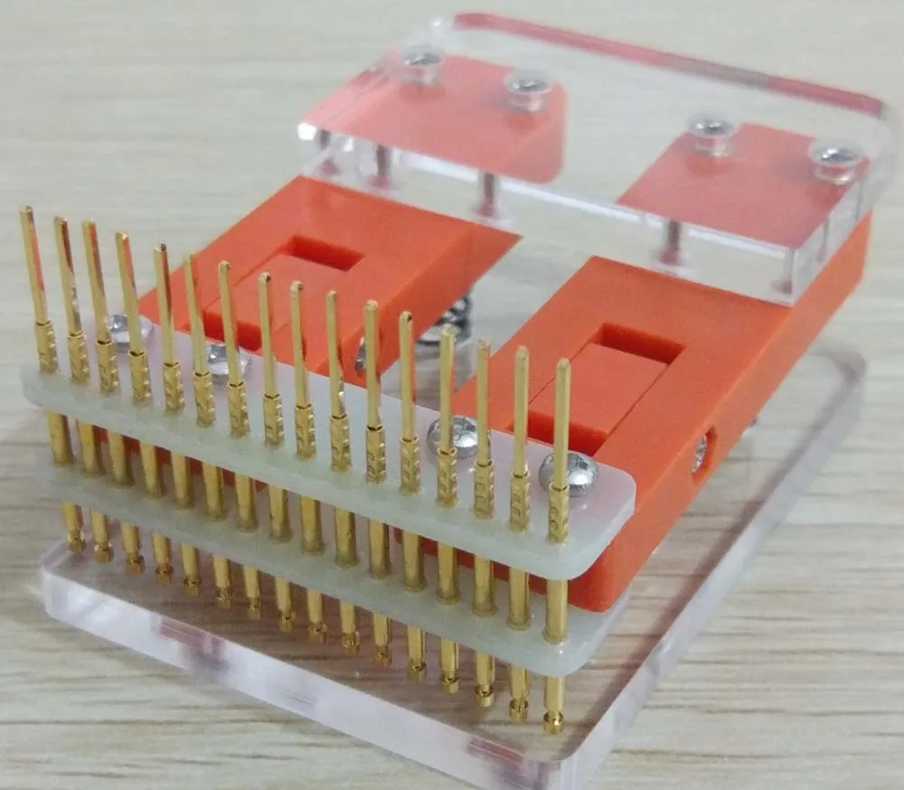  LCD Test PCB Clip Jig Werkzeug Leuchte Sonde 254