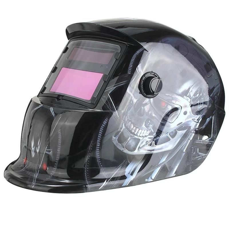 

Solar Automatic Welding Helmet Welding Mask Automatic Welding Shield MIG TIG ARC Welding Shield (Terminator)