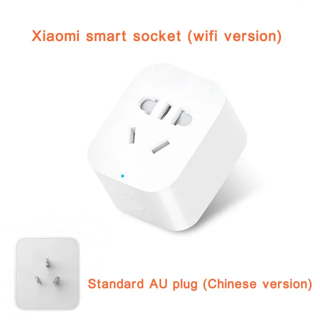 Xiao mi jia умная розетка Wi-Fi Расширенная двойная USB быстрая зарядка основное гнездо USB беспроводная Wifi mi Home APP управление - Цвет: Chinese version