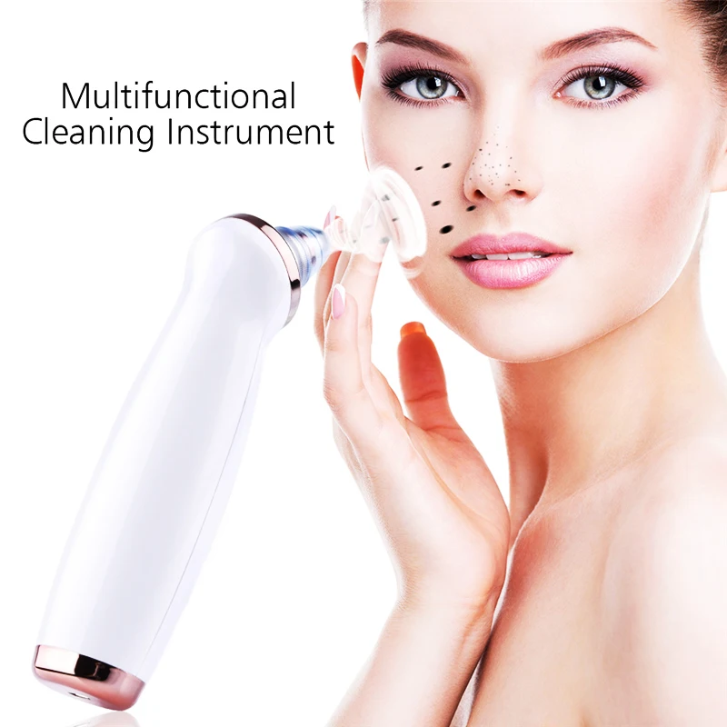 USB Blackhead Black Dot Remover Face Pore Vacuum Skin Care Acne Cleaner Pimple Removal Suction Facial Tools | Красота и здоровье