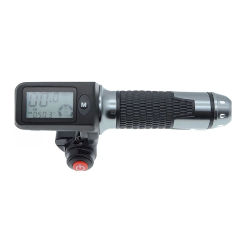 speedometer/odometer+throttle+LCDdisplay36v48v60v+lock/cruise+battery indicator electric scooter bike MTB tricycle DIY part stee