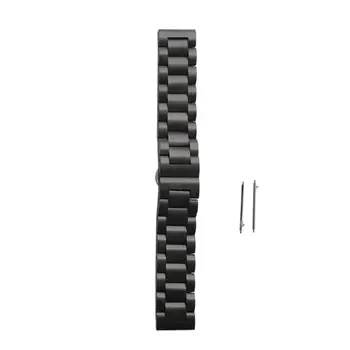 

20mm Sandalwood Watchband Metal Wrist Strap for GArmin Vivoactive3/HR Kit