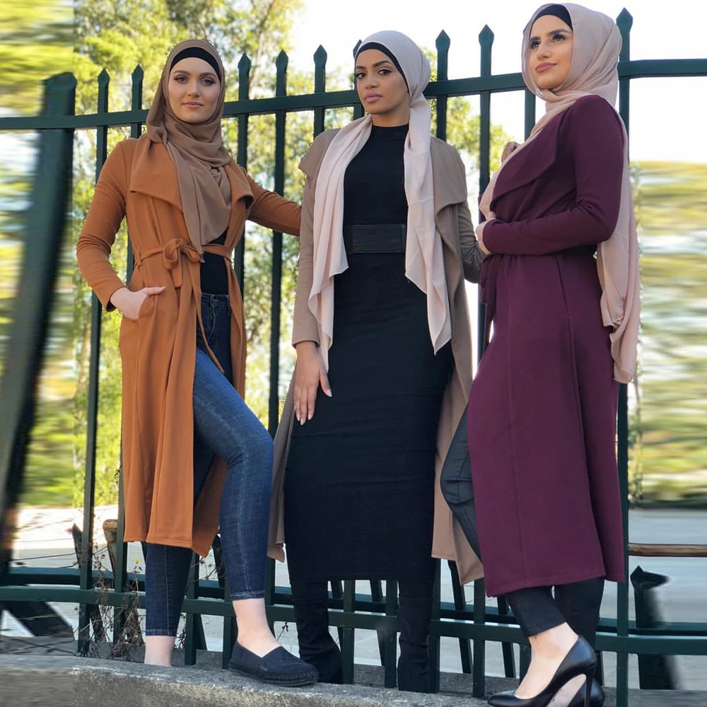 Plus Size Kint Kaftan Abaya Turkish Dubai Kimono Hijab Muslim Dress Cardigan Caftan Marocain Abayas For Women Islam Clothing