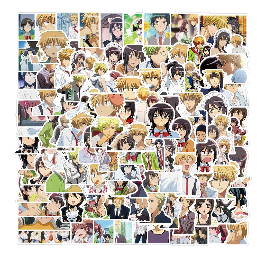 10/50/100PCS Anime Maid Sama Stickers Aesthetic Laptop Phone Water Bottle Waterproof DIY Graffiti Decal Sticker Packs Kid Toy | Игрушки и