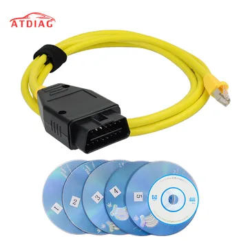 

ESYS Data Cable For BMW F-serie ENET Ethernet to OBD Interface E-SYS ICOM Coding OBD2 Automotivo Car Diagnostic