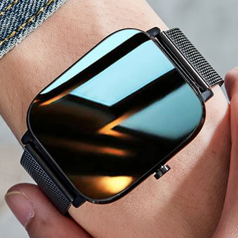 Dreamnice-reloj inteligente para hombre, pulsera con Android 2021, respuesta a llamadas, reloj inteligente con presión arterial, Ecg, para Huawei, Xiaomi, teléfono Android e IOS