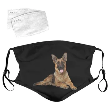 

2020 New Unisex Adult Dog Animal Funny Expression Print Face Outdoor Mouth Breathable Cycling Mask Mascararilla Filters Pad
