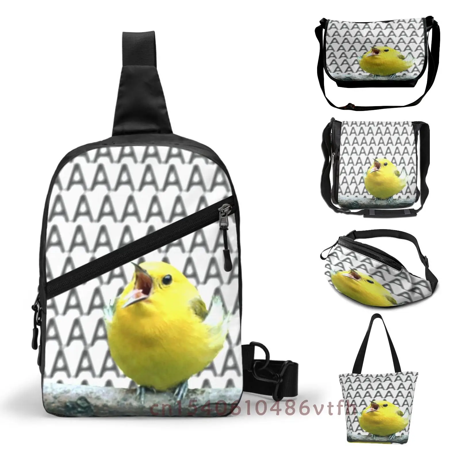 Нагрудная сумка Birb для мужчин и женщин функциональная уличная сумочка на пояс