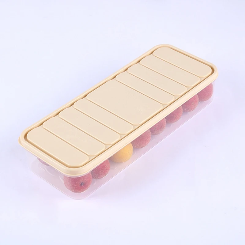 Hoting Sale Storage Box Refrigerator Organizer for Eggs Fruit Vegetables Clear Storage Organizer Airtight Food Container