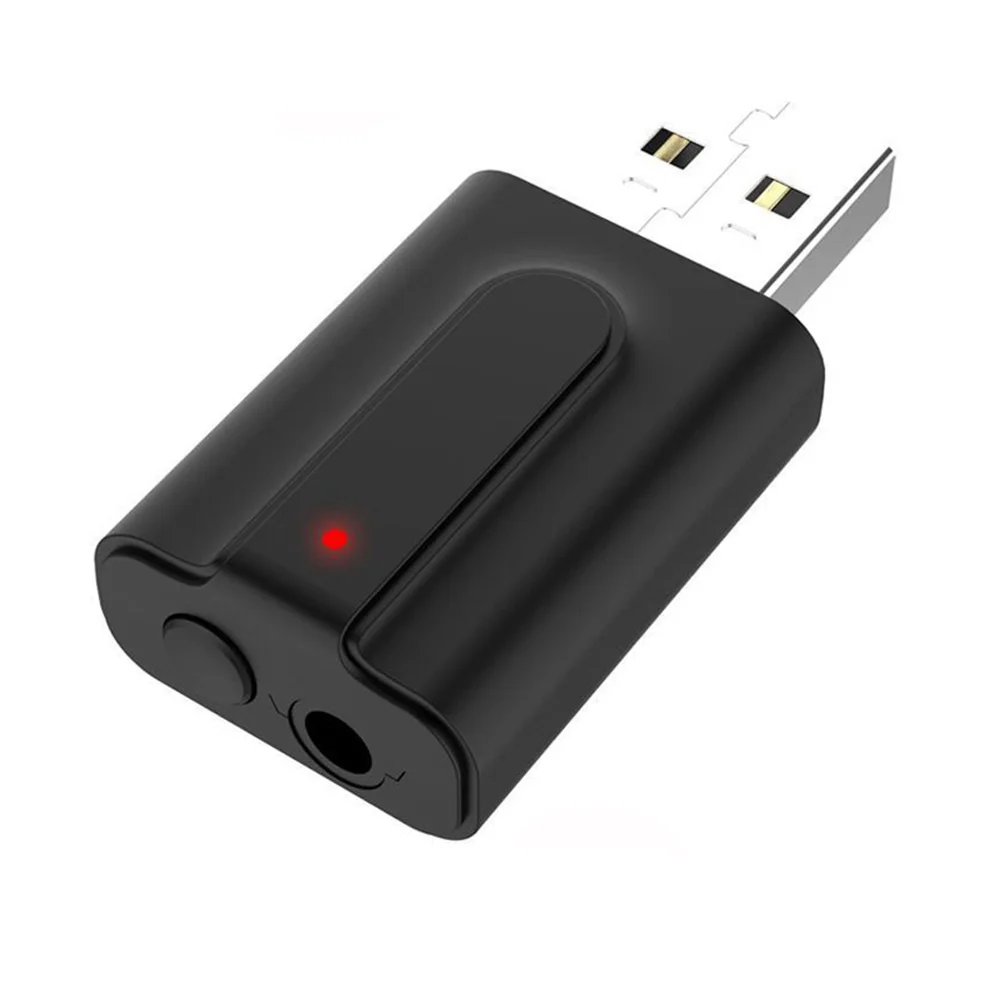Полезный классический горячий черный Мини AUX стерео USB Bluetooth 5,0 передатчик приемник 3,5 мм аудио адаптер для динамики наушники