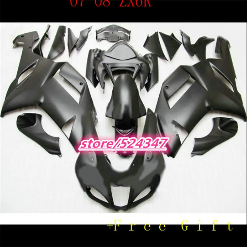 New ABS whole Motorcycle Fairings Kit Fit for kawasaki Ninja ZX 6R 636 ZX6R 2007 2008 07 08