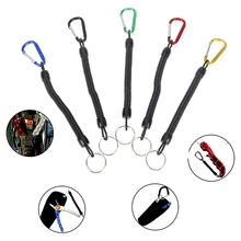 1 шт. рыболовные канаты Lanyards катание на байдарках Кемпинг безопасные ручки для губ приманка для рыбы инструменты рыболовный аксессуар карабин