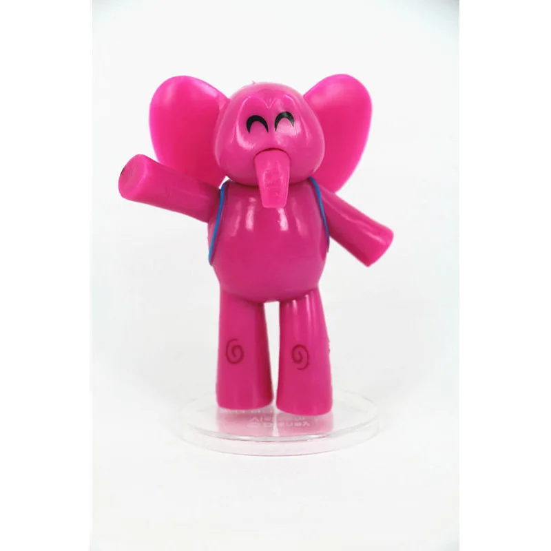 5 шт./компл. мультфильм аниме Pocoyo Zinkia, Pato, Loula, Pocoyo Элли сна птиц, игрушки, игровые фигурки, с изображением персонажей мультфильма, унисекс, для детей, Рождественский подарок игрушки