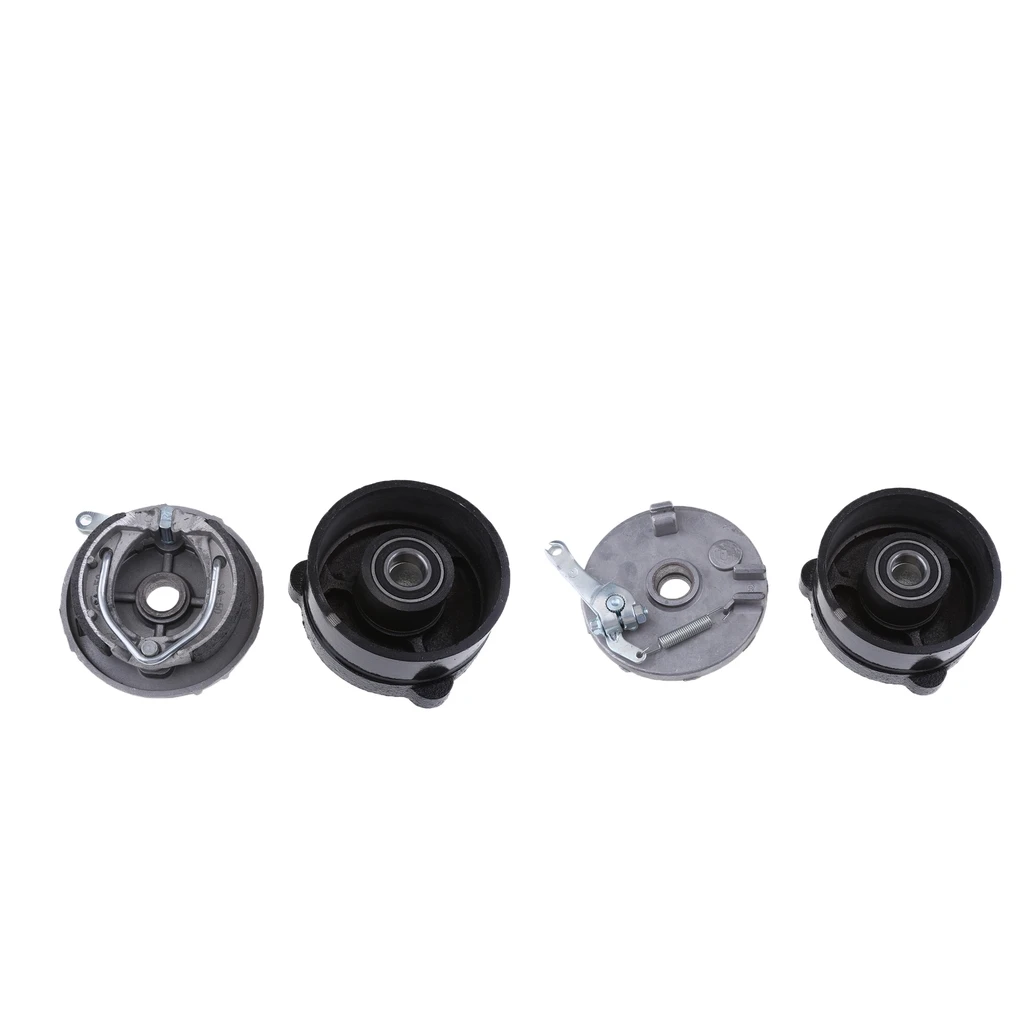 2 x 3 Stud Drum Brake Housing Wheel Hub + Shoes for 110/125cc ATV