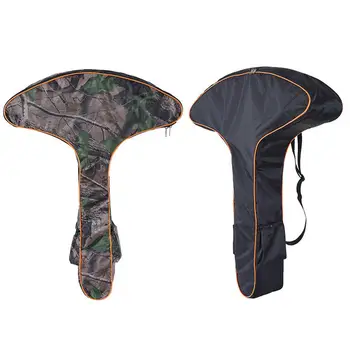 

T-type Crossbow Bag Camouflage Nylon Bow Storage Bag On For Hunting Shooting Archery Backpack Bow Protector Case Accessories