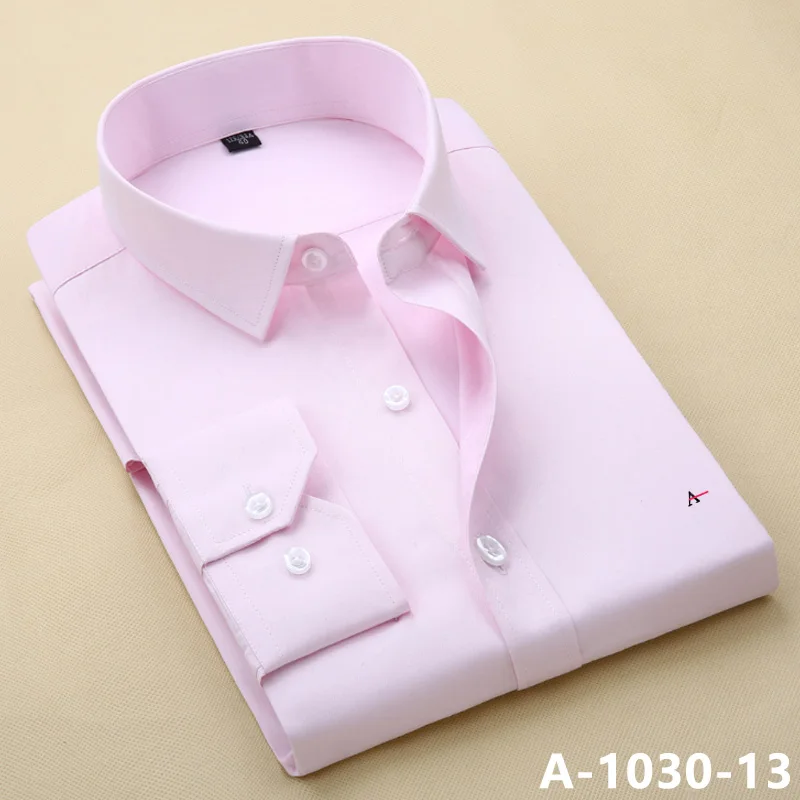 Резерва aramy новая хлопковая Мужская рубашка Повседневная деловая рубашка с длинными рукавами - Цвет: A-1030-13(3)