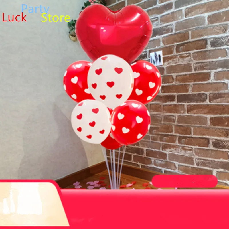 106 Birthday Party Balloons Stand Balloon Holder Column Plastic Balloon Stick Birthday Party Decorations Kids Adult Wedding Baloon