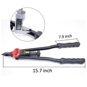 

Easy Automatic Rivet Tool Set Manual Riveting Tool Pull Cap Heavy Duty Hand Riveter SNO88