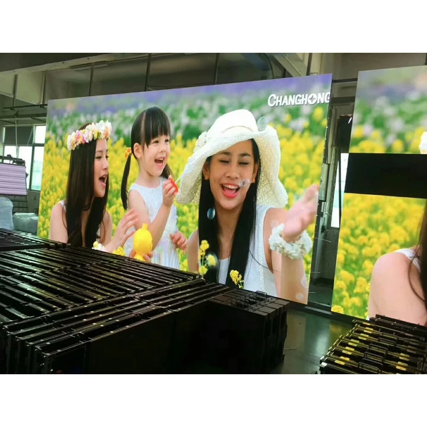 

Outdoor LED Display Panel 500x1000mm die cast aluminum cabinet, P3.91 SMD1921 RGB LED Viveo Wall Advertising Billboard Screen