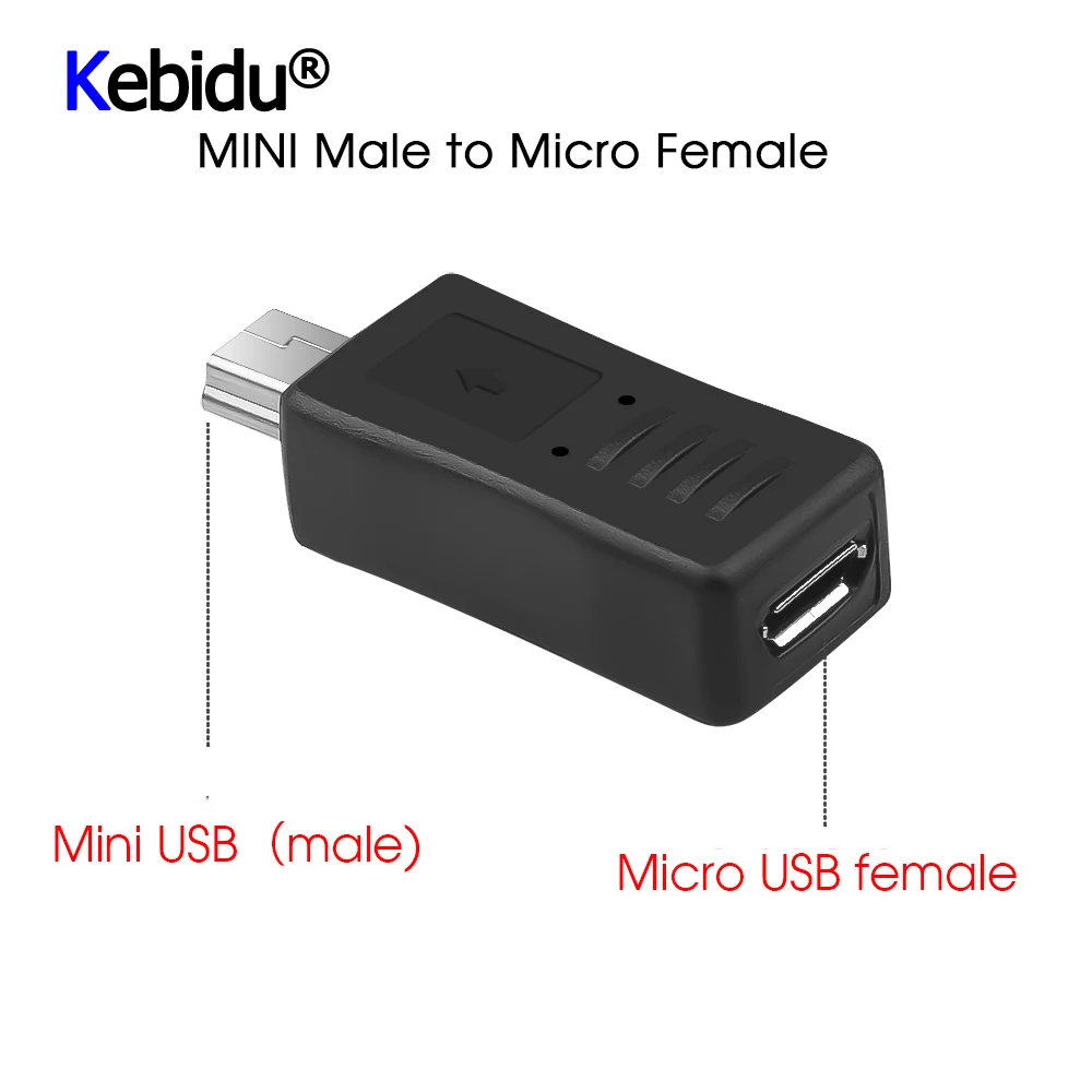 5 шт. переходник Micro USB Мама в Mini папа для ПК кабели телефонов | Электроника