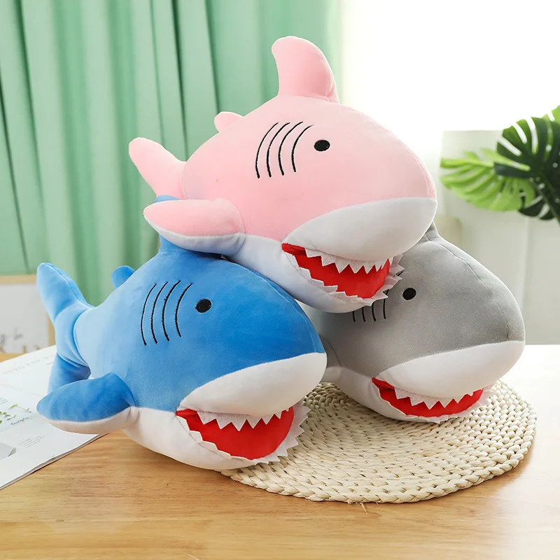 47 см Плюшевые и мягкие игрушки для рук Милая акула игрушка для детей подушка для чтения животных Подушка для девочки на день рождения ребенок Brinquedos