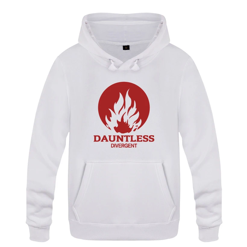 DAUNTLESS фильм «Дивергент» толстовки мужские мужские пуловеры флисовые толстовки с капюшоном