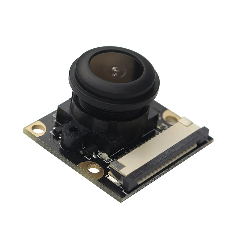 S ROBOT Raspberry Pi Camera Night Vision 130 Fisheye Camera 5MP Webcam 2 Infrared IR LED 3