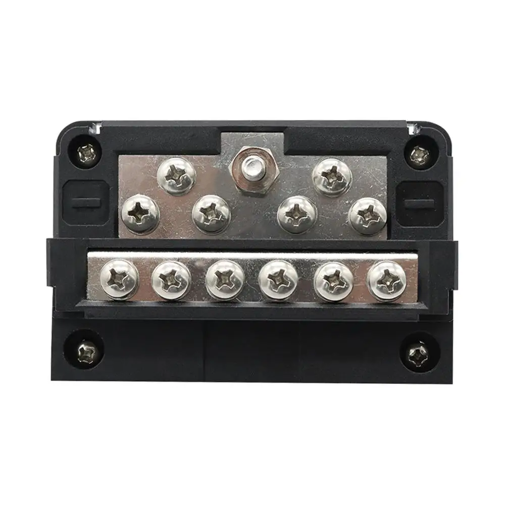 VODOOL DC32V 100A автомобильный морской 12 способ отрицательный Автобус Бар модульный блок распределения питания терминалы для АТФ Грузовик Лодка RV блок предохранителей