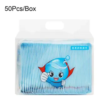 

50Pcs/Set Portable Home Safety And No Fuorescence Portable Single Piece Mini Wipes Wet Wipes
