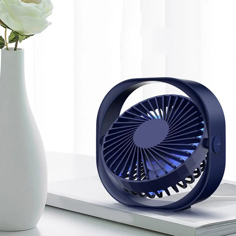 

Mini Personal USB Desk Fan,3 Speeds Portable Desktop Table Cooling Fan Powered by USB,Strong Wind,Quiet Operation,for Home
