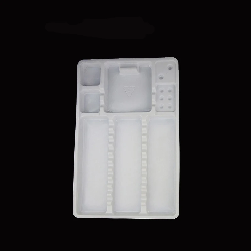 10pcs Permanent Makeup Accessories Disposable Washable PVC Tattoo Tools Tray Holder Organizer Pigment Storage Dentist Supply makeup tool set makeup tool