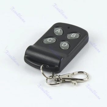 

New Black 315MHz 200M 4 Buttons Wireless Remote Controller Control Keychain 634A