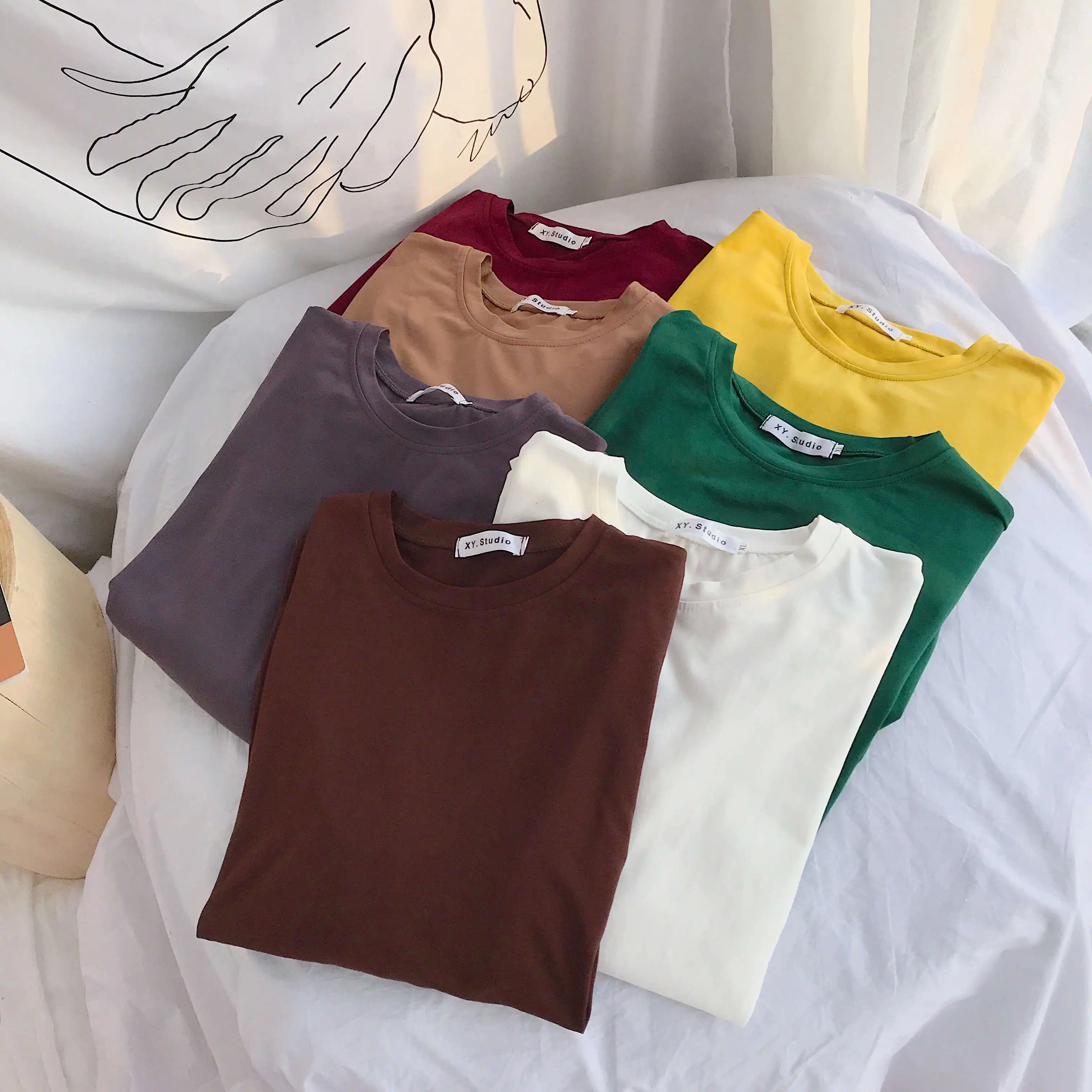 Liketkit, повседневная мужская рубашка,, мужская, длинный рукав, 95% хлопок, одноцветные рубашки, мужские, s, o-образный вырез, свободные футболки, уличная одежда, весна, осень, топы