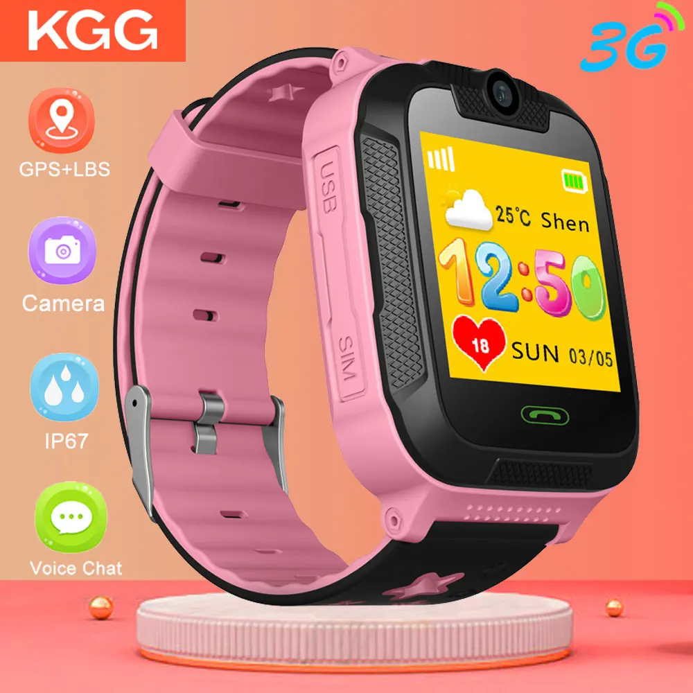 TD07S 3G GPS Tracker Smart Children Watch Kids Baby GPS WiFi with Tracker SOS Smartwatch for IOS Android Smart Watch children