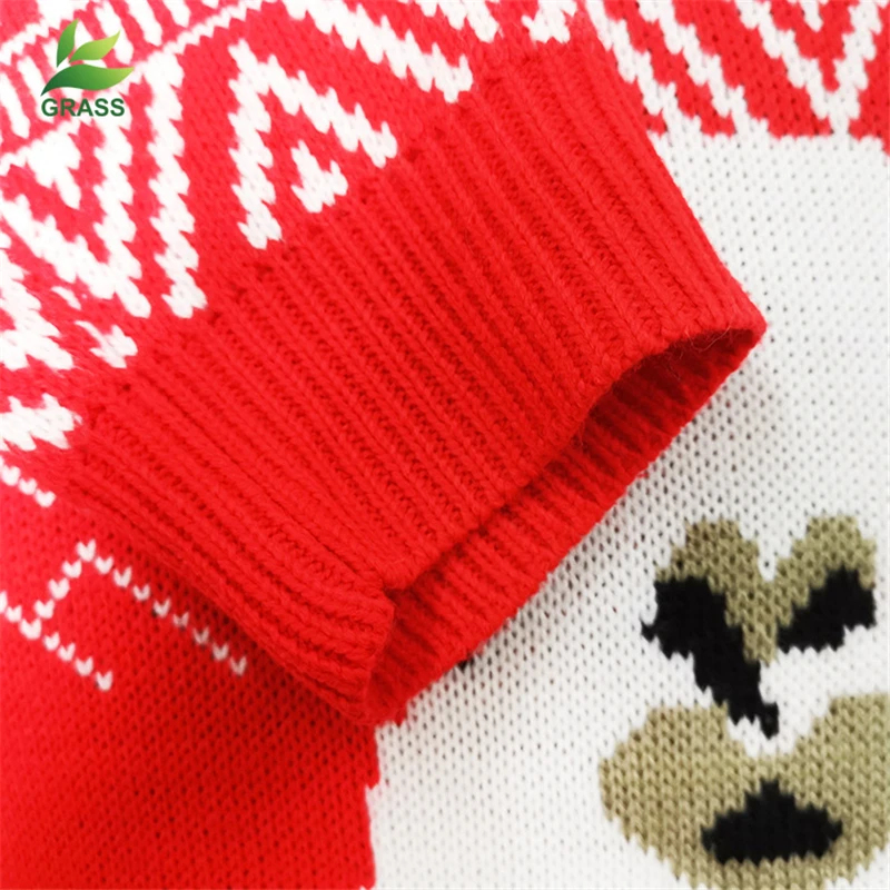 Забавный Вязаный рождественский свитер для мужчин с изображением ламы, милый вязаный пуловер, рождественские вечерние свитера из альпаки, рождественский джемпер размера плюс