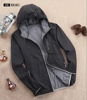 

2019 New Spring Jacket Men Windbreaker Autumn Fashion Jacket Men's Hooded Casual Jackets Male Outwear men coat