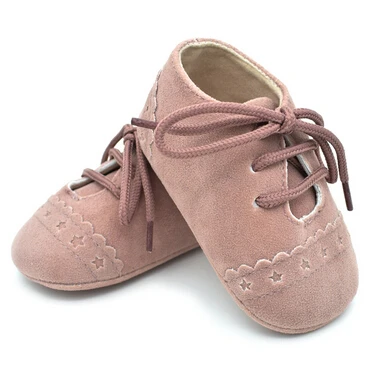 Детская обувь для мальчиков с мягкой подошвой; Кроссовки для новорожденных до 18 месяцев; обувь для первых шагов - Цвет: Розовый