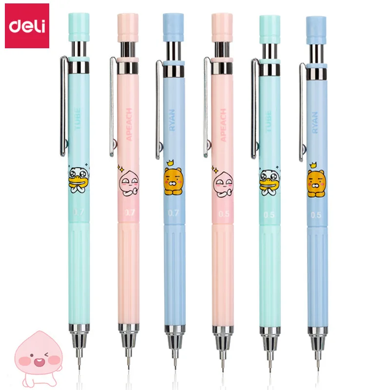 Deli 36pcs Cute Metal Mechanical Pencil for School Supplies Stationery –  AOOKMIYA