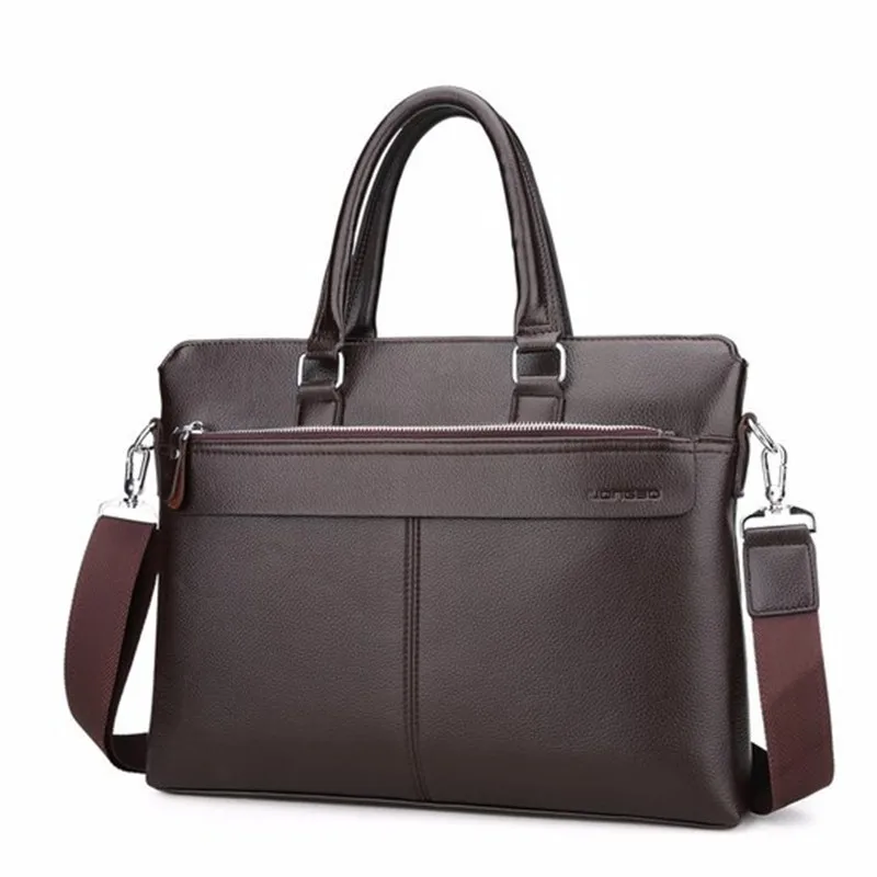 

Buka Leather Brand Men's Bag Europe And America Business MEN'S Handbag Embossed Leather Sportsman Briefcase Computer Bag