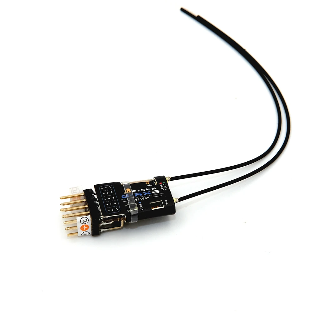FrSky G-RX6 16-канальный телеметрический приемник PWM SBUS выходы для радиоуправляемого дрона FPV Racing