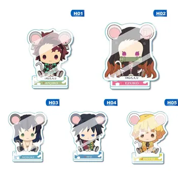 

Anime Demon Slayer Kimetsu No Yaiba Kamado Nezuko Standing Figures Card Hottest Garage Kit Decoration Gift